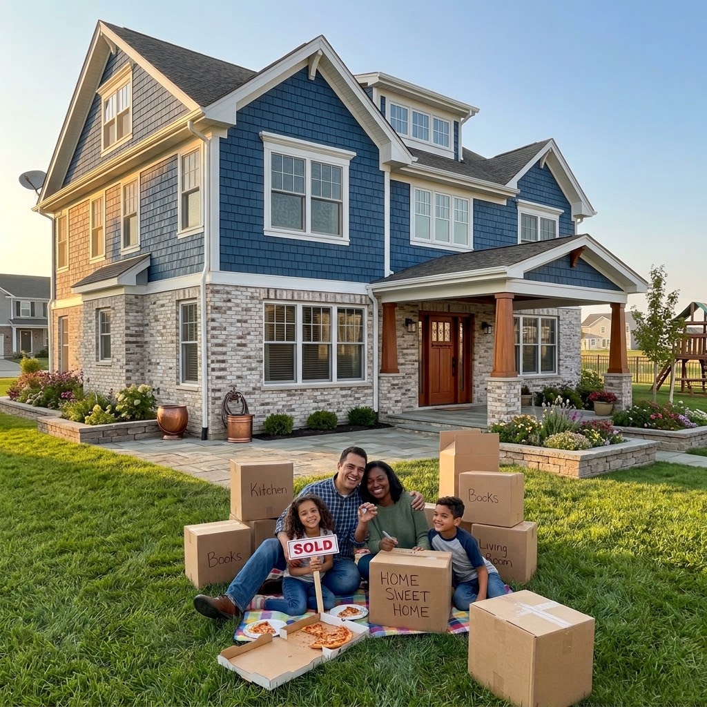 Homeowners with keys